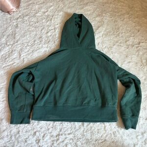 A New Day Green Cropped Boxy Hoodie